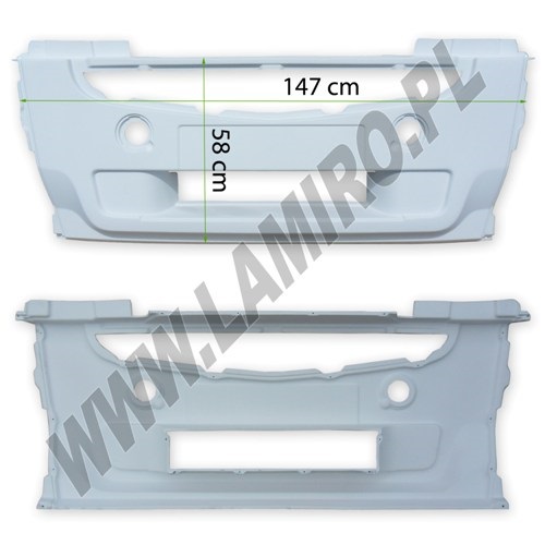 Nárazník přední - střední díl RVI Magnum DXI od 2008