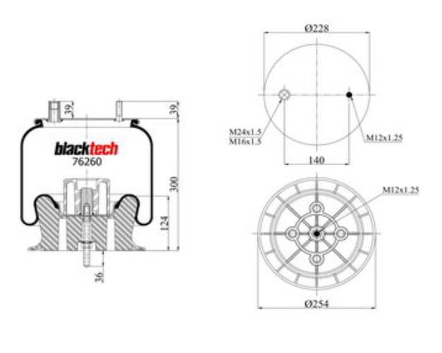 Vlnovec pérování RML76260CP ZN RVI Midlum