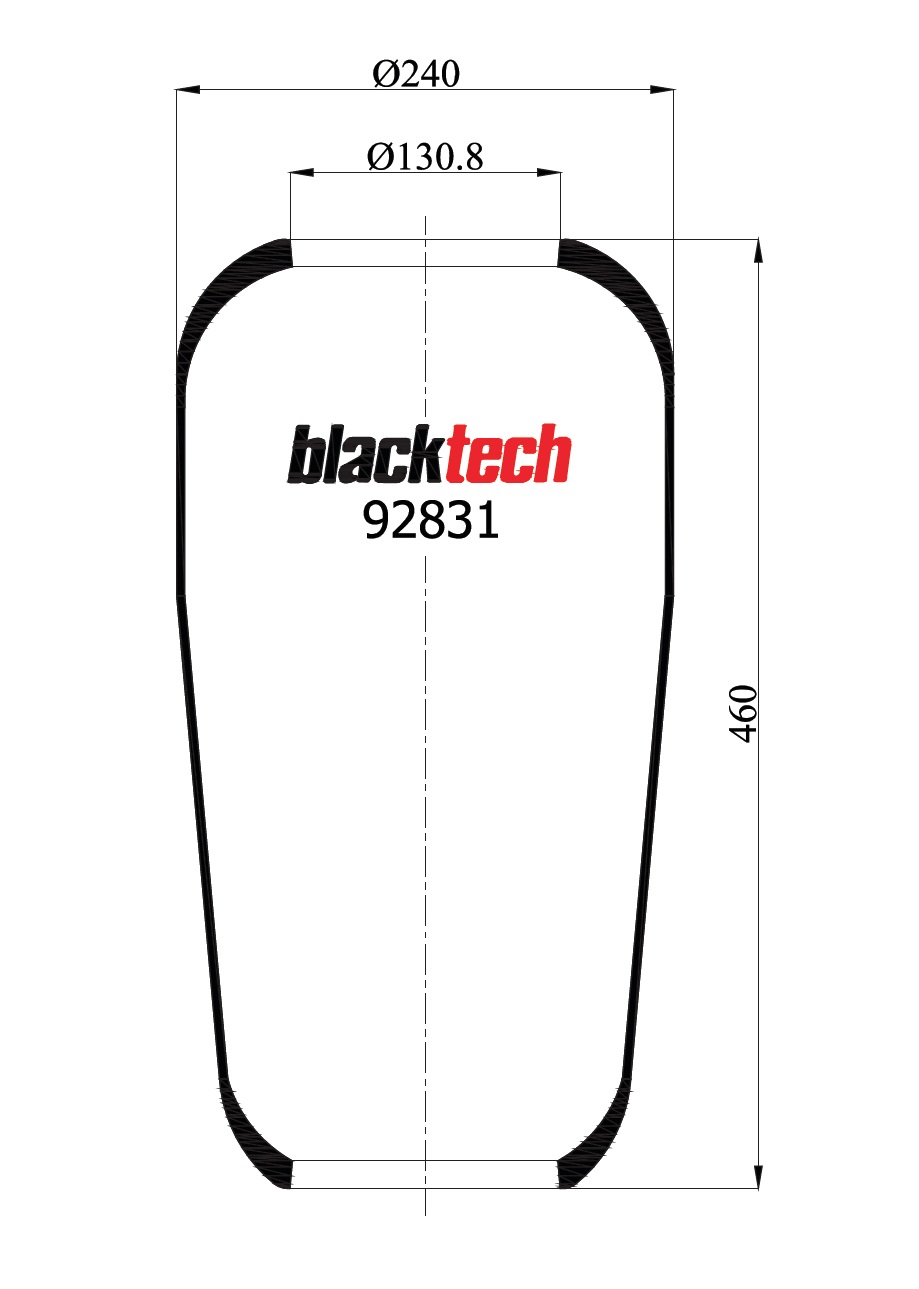 Vlnovec pérování - guma MERCEDES Citaro, EVOBUS