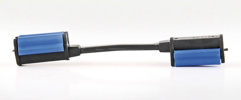 Kabel propojovací s konektory CLICK 2x0,75mm/0,5m  