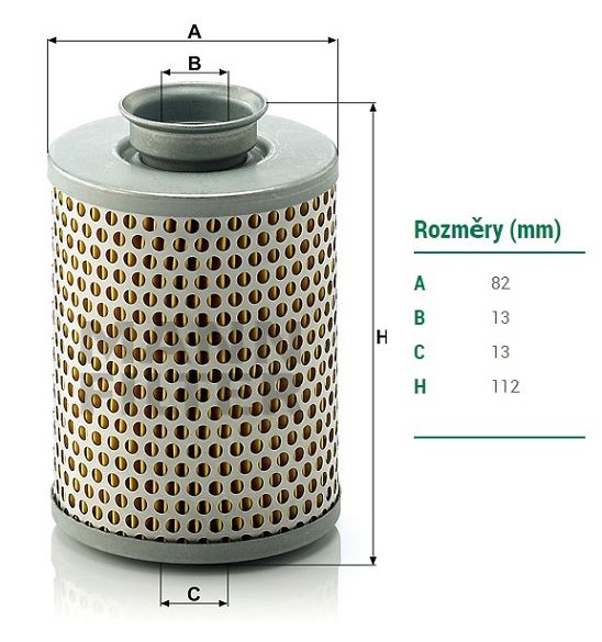 Filtr oleje hydrauliky DAF, RVI Maxter, VOLVO F10, F12