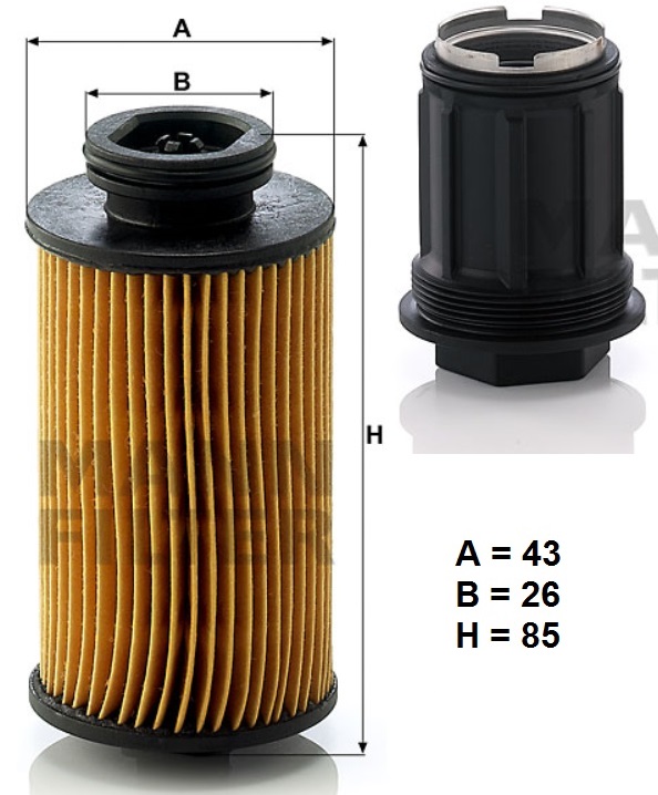 Filtr kapaliny AdBlue MERCEDES Actros MP2/MP3, Atego 2, Axor 2, EVOBUS, KAMAZ, OPTARE