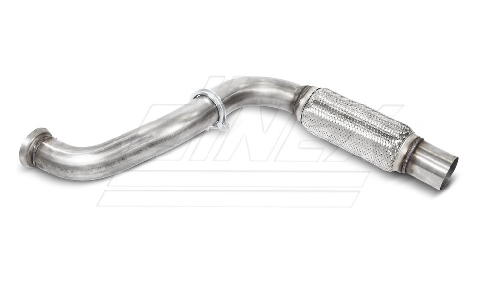 Trubka výfuku přední s pružným dílem 1010mm MERCEDES Atego OM904LA, OM924LA,