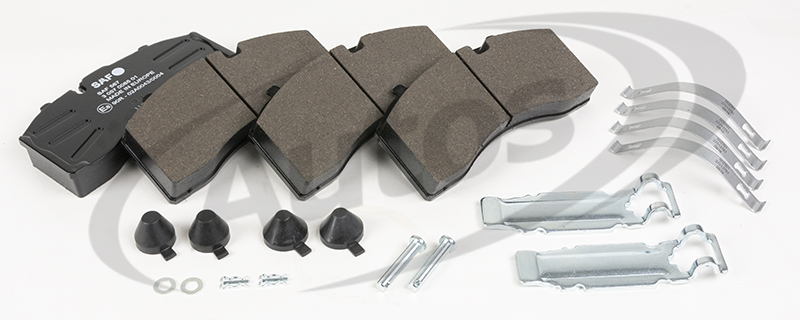 Deska brzdová 29158/ 29269 Saf 211x108x30 KNORR SK7, BPW Eco Plus,SAF KNORR SK7