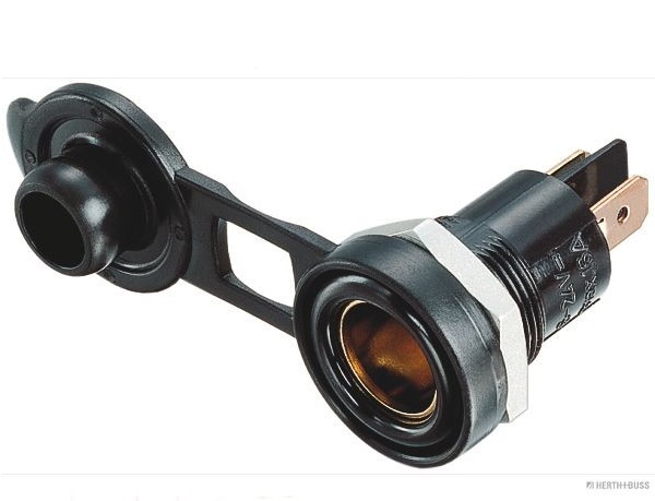 Zásuvka elektrická 6V/12V/24V/1pin 16A ISO/DIN 4165,  