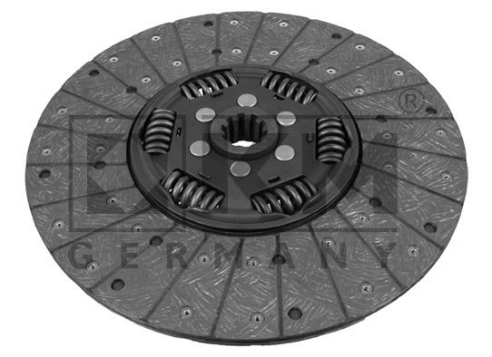 Lamela spojky 362mm 1 1/2"-10N GTZ DAF CF65, 65CF, MAN TGM,L2000, M90