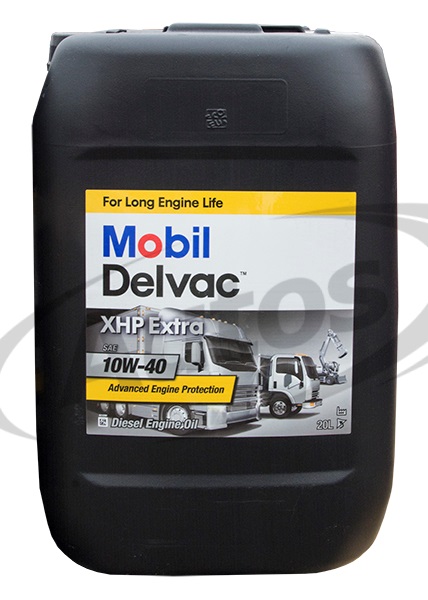 Olej motorový MOBIL Delvac XHP Extra 10W-40 syntetický 20 l, nákladní vozy