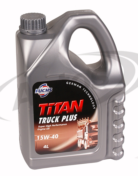 Olej motorový FUCHS TITAN TRUCK PLUS 15W-40, 4l
