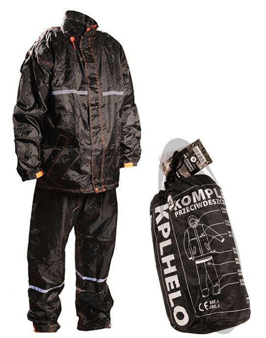 Bunda pracovní s kalhoty - pracovní komplet do deště, vel. XL