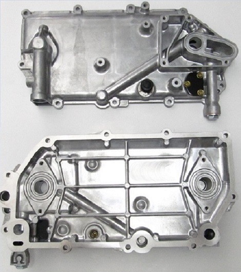 Kryt chladiče oleje bez těsnění SCANIA P,G,R,T, 94,114,124, 144, BUS DC11/D12/DC9A/D9