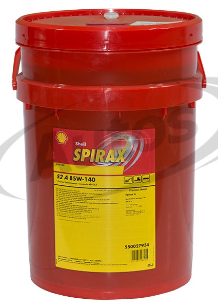 Olej převodový SHELL SPIRAX S2 A 85W-140, 20l  nákladní vozy