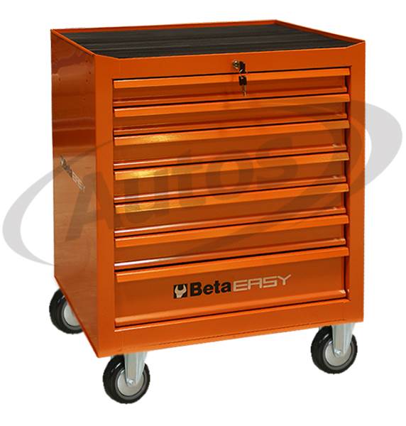 Vozík dílenský na nářadí 7 zásuvek - bez nářadí BETA EASY