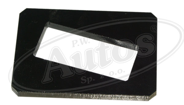 Podložka vymezovací pera 104x72x8 s otvorem 72x31 BPW 