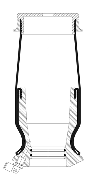 Vlnovec pérování kabiny 110 44C RVI Kerax DXi, Magnum DXi, Premium