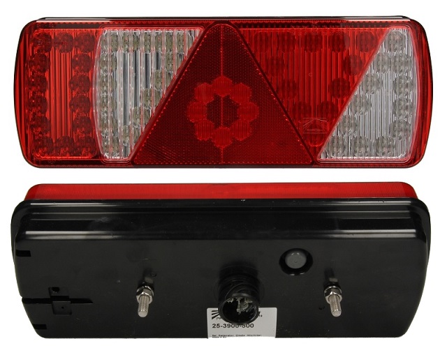 Svítilna zadní s trojúhelníkem 24V P LED ECOLED