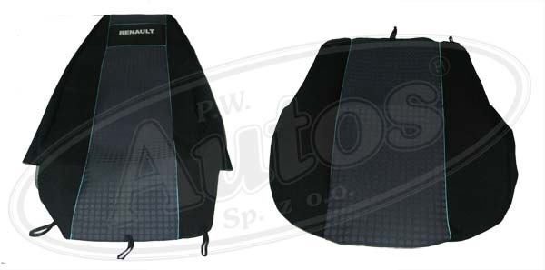 Potah sedadla - sada 1+1 modrý RVI Magnum od 2002