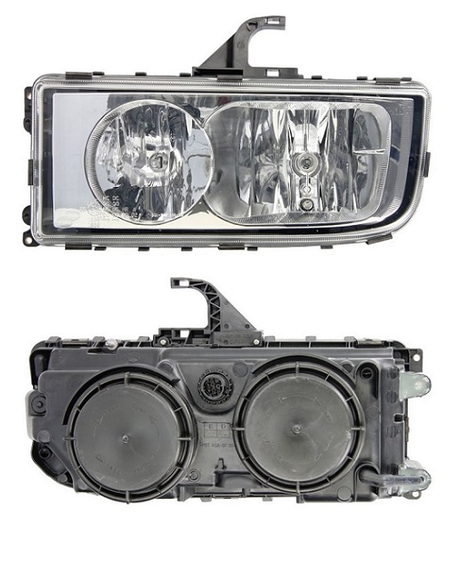 Světlomet hlavní bez směrovky (H1/H7/W5W) L MERCEDES Actros, Axor od 2004