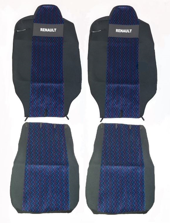 Potah sedadla - sada 1+1 modrý RVI GAMA T od 2014