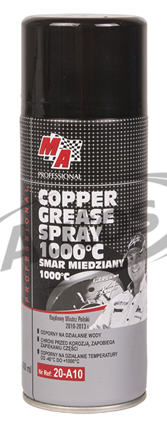 Sprej měděný MA COOPER GREASE od -40°C do +1000°C, 400ml