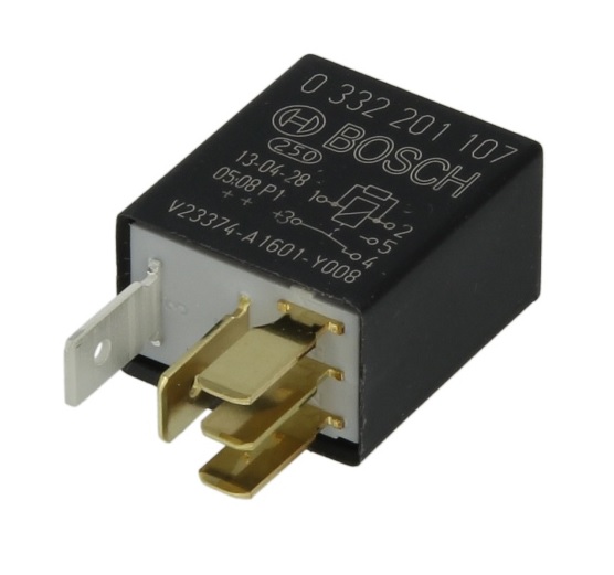 Relé univerzální 12V/30A JOHN DEERE, MERCEDES A (W168), C (CL203), C T-MODEL (S203)