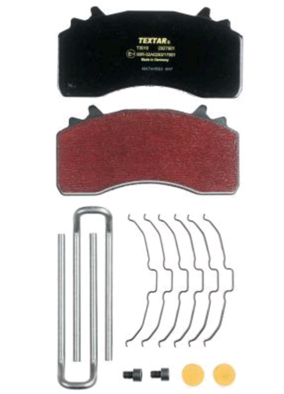 Deska brzdová 29279 Textar 217x108x31  WABCO Maxx 22, MAN TGS,TGX 