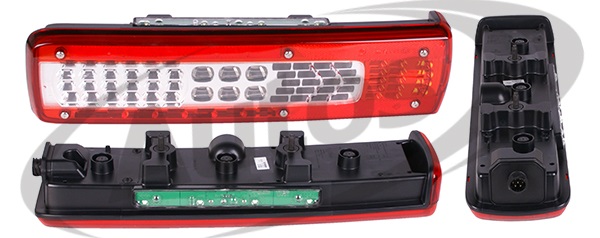 Svítilna zadní LED s osvětlením SPZ L VOLVO FH16 II od 05.2012