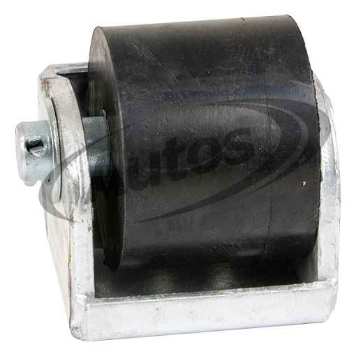 Nárazník - doraz pryžový válcový 100x110mm komplet 