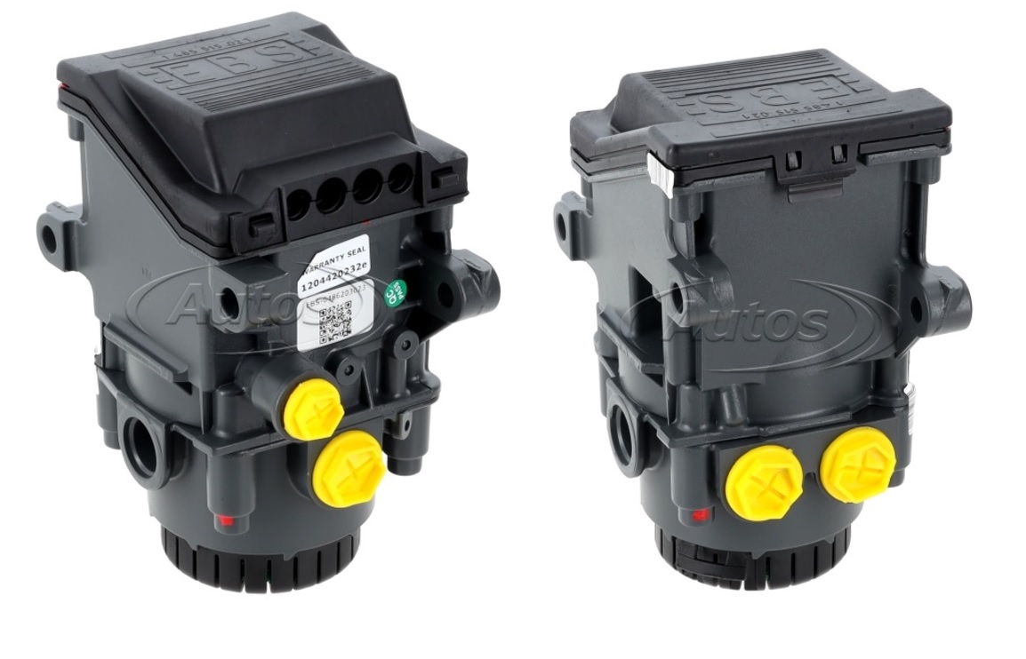 Modulátor EBS jednokanálový M22x1,5/M22x1,5/M16x1,5 - repas MAN EBS2.2/2.3 