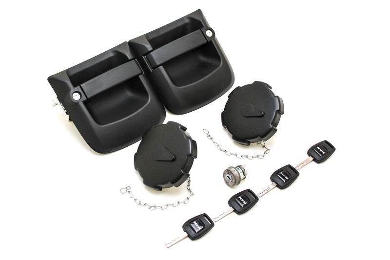 Sada zamykání kabiny s uzávěry palivové nádrže MAN TGS, TGX