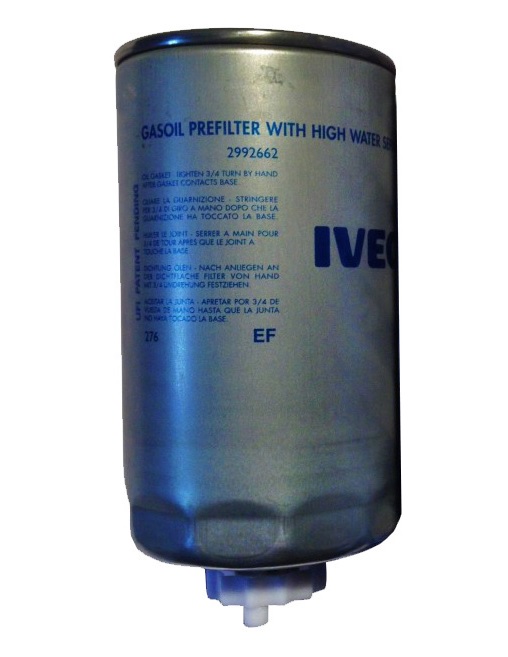 Filtr paliva s odlučovačem IVECO E.Cargo Tector od 2006, Stralis Cursor 8/10/13 od 2004 