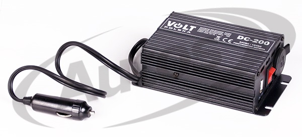 Měnič napětí 24V/12V do zásuvky zapalovače, se vstupem USB