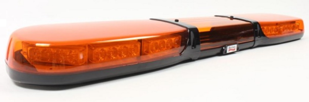 Rampa majáková ECCO Britax A13 12V/24V 16xLED/1000mm oranžová