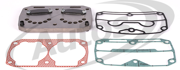 Sada opravárenská hlavy kompresoru IVECO STRALIS,TRAKKER - ventilová deska