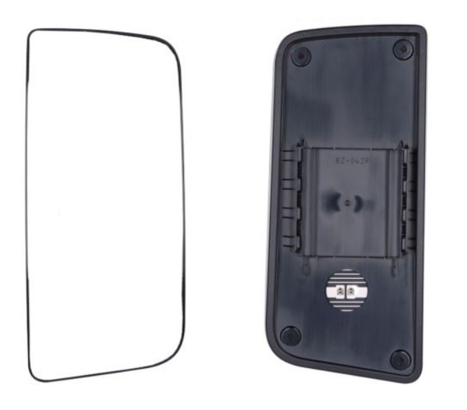 Sklo zrcadla hlavního 24V R1200 P MERCEDES Actros MP4, Antos, Arocs