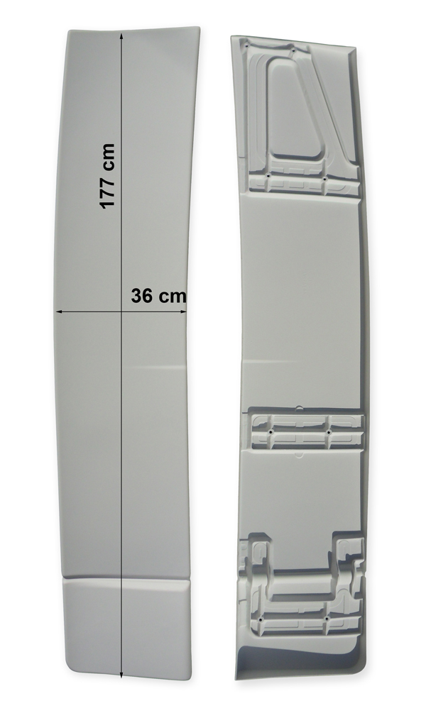 Deflektor kabiny zadní 1770x370 P VOLVO FH12, FH16