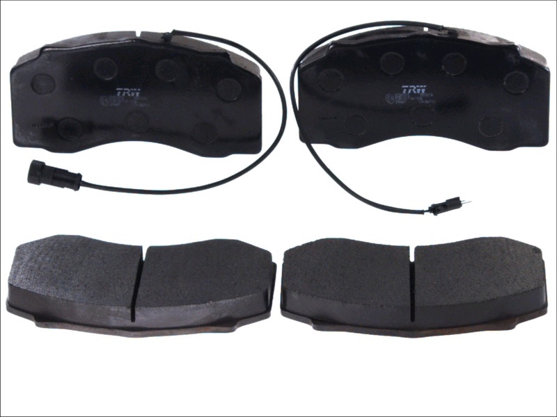 Deska brzdová 29077 Trw 204x106x27  DAF 55 CS107M-CS173M od 11.1995 do 12.2000