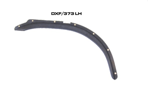 Lem blatníku kabiny L - přední díl DAF XF95, 95XF