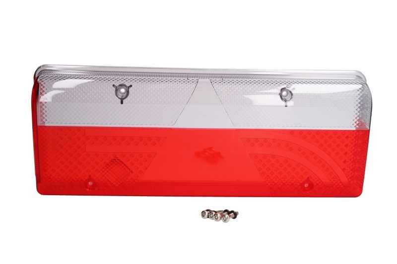 Kryt zadní svítilny EUROPOINT III L s trojúhelníkem 400x153x88 