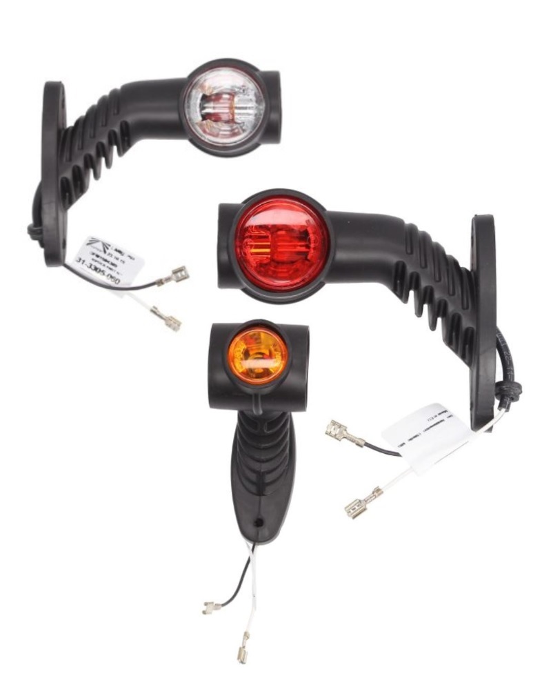 Svítilna poziční - tykadlo 24V L č/b/o pro EUROPOINT II/III