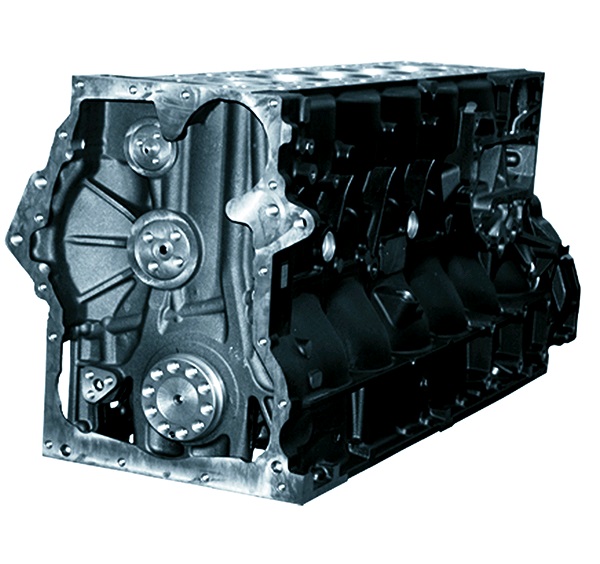 Blok motoru bez hlav válců MAN D2066LF01-04/R6,120/  EURO 3