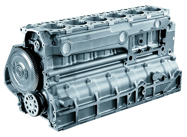 Blok motoru bez hlav válců MAN D2066LF11-14/31-33/35-39