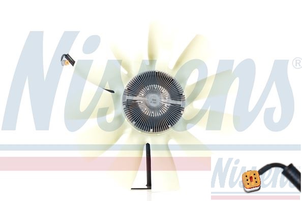 Viskospojka s ventilátorem pr.750mm/11 lopatek SCANIA P,G,R,T DT12/DC13 od 04.2004