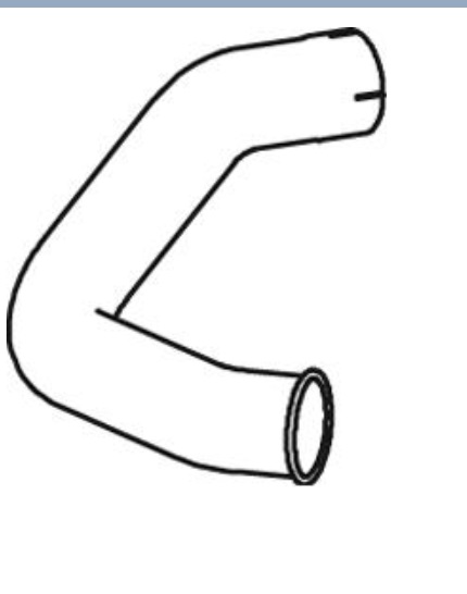 Trubka výfuku koncová L DAF LF45 od 04/2006