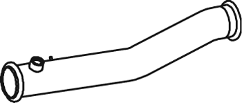 Potrubí výfukové DAF 45/55LF E4/5/6