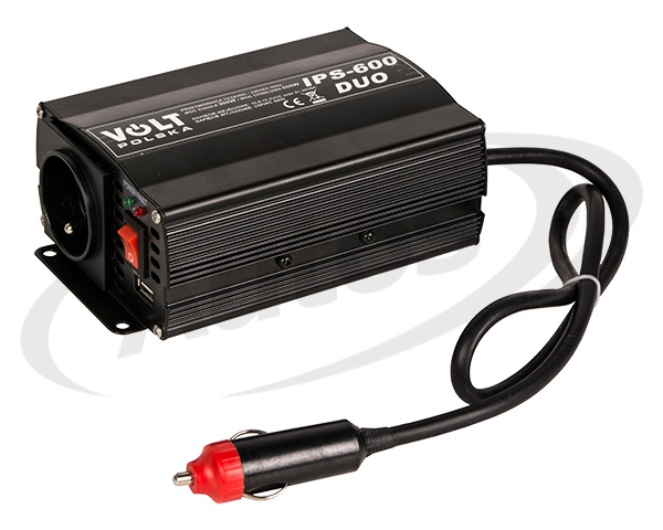 Měnič napětí 12V/24V na 230V/400W USB port