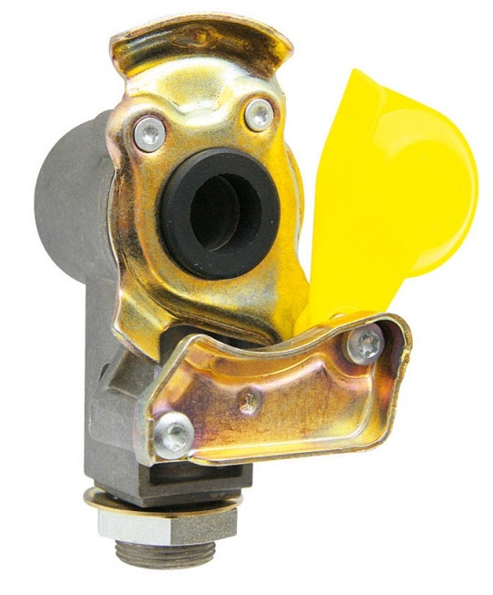 Hlavice spojovací M16x1,5 EURO žlutá s filterm