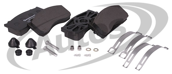 Deska brzdová 29115 Bremann 174x84x27/34 KNORR SB 5000 MAN TGL,MERCEDES Actros, Atego