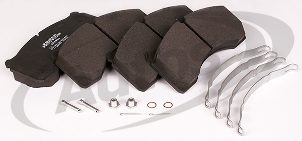 Deska brzdová 29124 Bremann 205x102x27 ROR typ-LM, MERITOR DX 195-MA