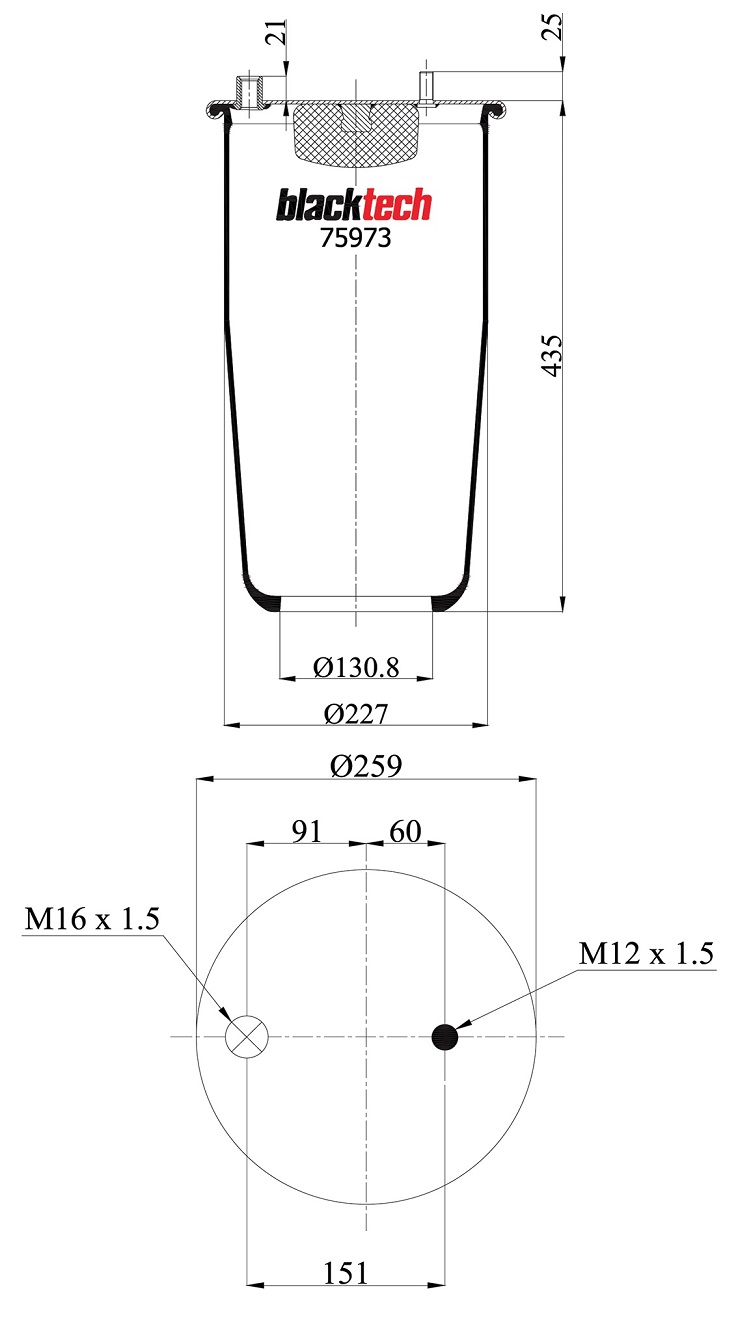 Vlnovec pérování - bez zvonu ZN L/P MAN TGL