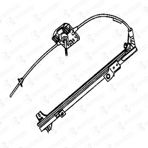 Mechanismus zvedání okna manuální P IVECO Daily S2000/ S2006/ S2009/ S2012